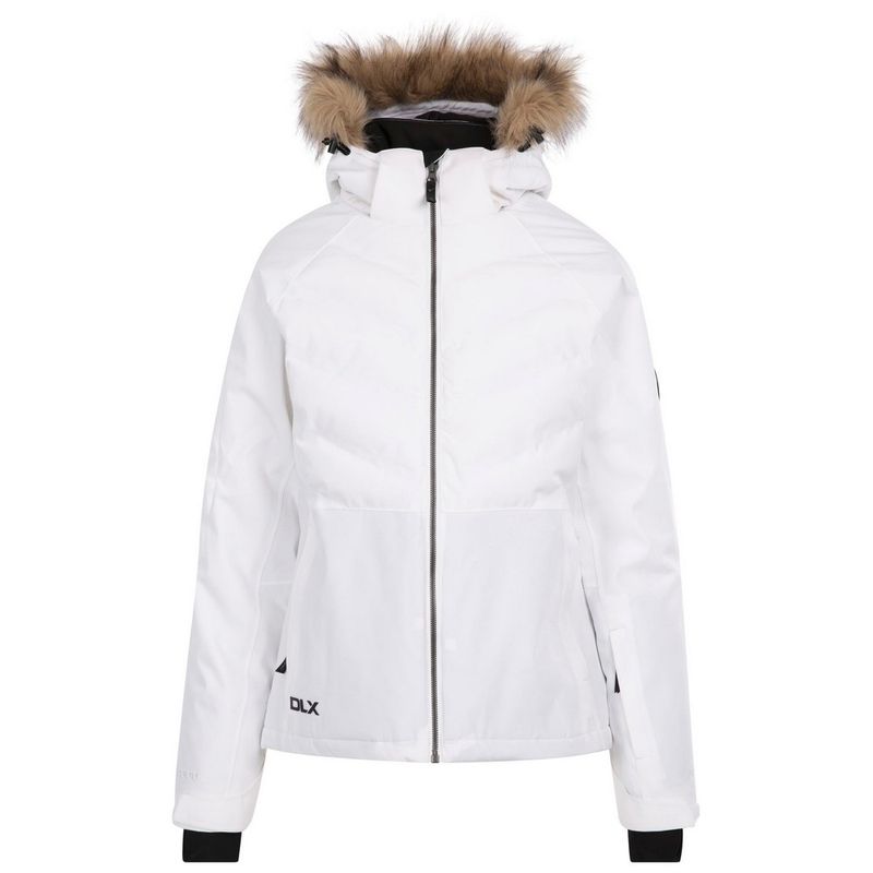 Trespass Womens/Ladies Gaynor Dlx Ski Jacket / White